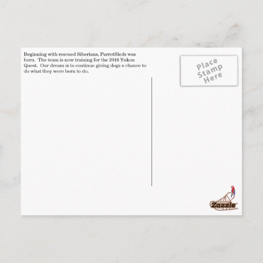 On_The_Trail.jpg Briefkaarten (Achterkant)