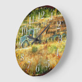 On-Time Delivery Logging Truck Wall Clock Grote Klok (Hoek)