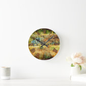 On-Time Delivery Logging Truck Wall Clock Ronde Klok (Huis)