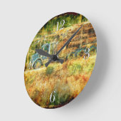 On-Time Delivery Logging Truck Wall Clock Ronde Klok (Hoek)