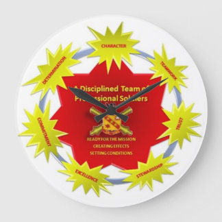 On Time Vision Clock Grote Klok