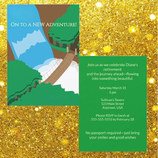 On to a New Adventure Kaart