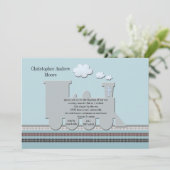 On Track Blue Kaart (Staand voorkant)