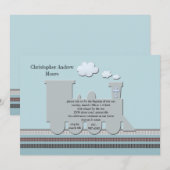 On Track Blue Kaart (Voorkant / Achterkant)