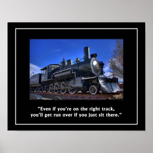 On Track Poster (Voorkant)