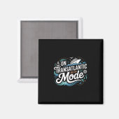 On Transatlantic Mode Shirt Transatlantics Shirts Magneet (Voorkant / Achterkant)