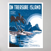 On Treasure Island poster (Voorkant)