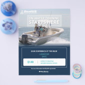 On-water trainingsbrochure flyer (Enkel)