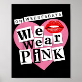 On Wednesday We Wear Nk Funny Valentine  Poster (Voorkant)