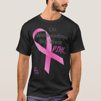 On Wednesdays we wear PINK - Beat Breast Cancer F T-shirt