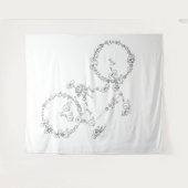 On Your Bike Tapijt Wandkleed (Voorkant (horizontaal))