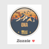 Ona, Florida Sticker (Vel)