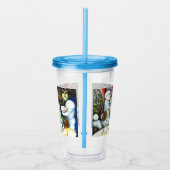 Onaangedaan door uitdaging acryl drinkbeker (Rechts)