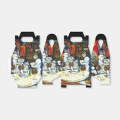 Onaangedaan door uitdaging bedankdoosjes (Uitgevouwen)