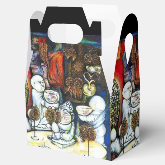 Onaangedaan door uitdaging bedankdoosjes (Geopend)