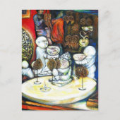 Onaangedaan door uitdaging briefkaart (Voorkant)