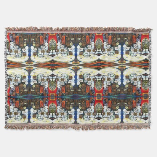 Onaangedaan door uitdaging deken (Voorkant)