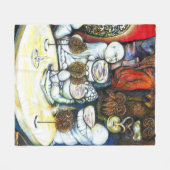 Onaangedaan door uitdaging fleece deken (Voorkant (Horizontaal))