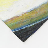 Onaangedaan door uitdaging fleece deken (Hoek)