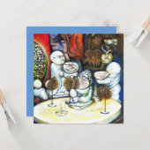 Onaangedaan door uitdaging kaart (Voorkant / Achterkant in situ)