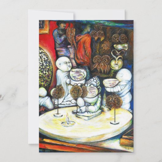 Onaangedaan door uitdaging kaart (Voorkant)