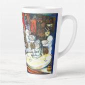 Onaangedaan door uitdaging latte mok (Rechts)