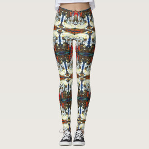 Onaangedaan door uitdaging leggings