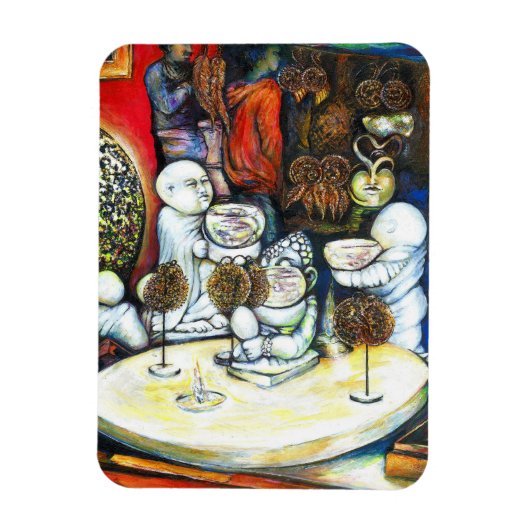 Onaangedaan door uitdaging magneet (Verticaal)