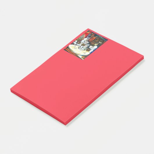 Onaangedaan door uitdaging post-it® notes (Schuin)