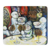 Onaangedaan door uitdaging snijplank (Voorkant)