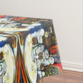 Onaangedaan door uitdaging tafelkleed (Voorbeeld)