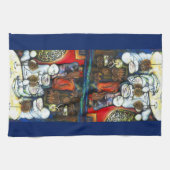 Onaangedaan door uitdaging theedoek (Horizontaal)