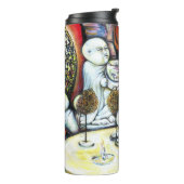 Onaangedaan door uitdaging thermosbeker (Gedraaid links)