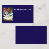 Onaangedaan door uitdaging visitekaartje (Voorkant / Achterkant)