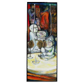 Onaangedaan door uitdaging wijn cadeautas (Voorkant)