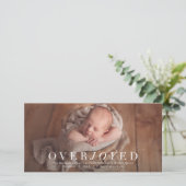 Onaangekondigde foto's op feestdagen feestdagenkaart (Staand voorkant)