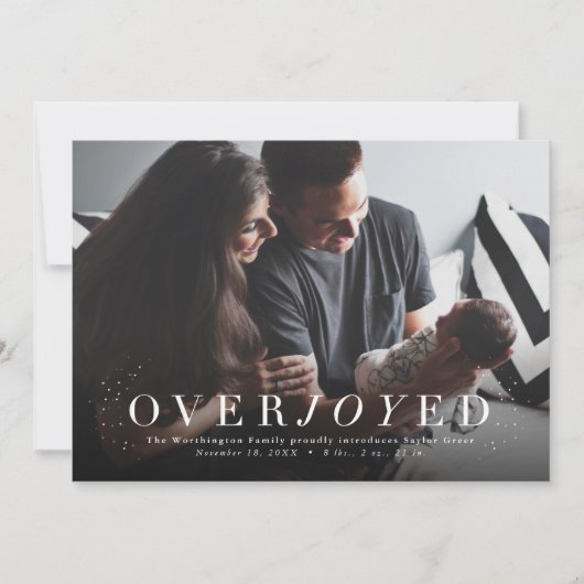 Onaangekondigde foto's op feestdagen feestdagenkaart (Voorkant)