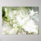 Onaangename Iris Art Poster/Afdruk Poster (Voorkant)