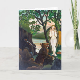 Onaangename verrassing Henri Rousseau Kaart