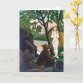 onaangename verrassingen | Henri Rousseau | Kaart (Gele Bloem)