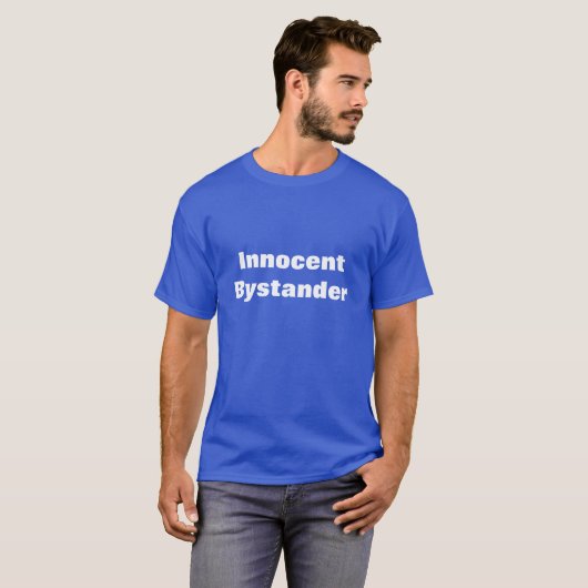 ONAANKOMENDE BYSTANDER T-SHIRT (Voorkant volledig)