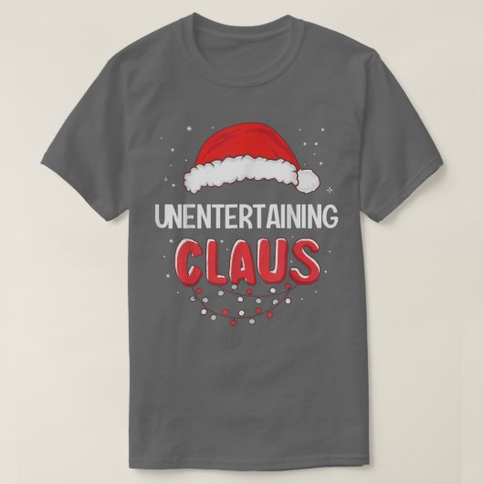 Onaantrekkelijke kerstprijs voor kerstmis t-shirt (Design voorkant)