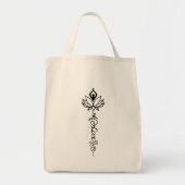 Onaantrekkelijke kunst tote bag (Voorkant)