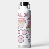 Onafbreekbare ijskap Thermische waterflacon Waterfles (Voorkant)