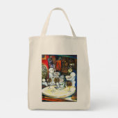 Onafgebroken door Uitdaging Tote Bag (Achterkant)