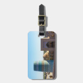 Onafgewerkt Kalta Minor Minaret - Khiva, Oezbekist Bagagelabel (Voorkant verticaal)