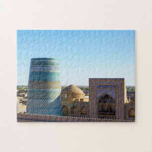 Onafgewerkt Kalta Minor Minaret - Khiva, Oezbekist Legpuzzel