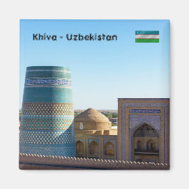 Onafgewerkt Kalta Minor Minaret - Khiva, Oezbekist Magneet