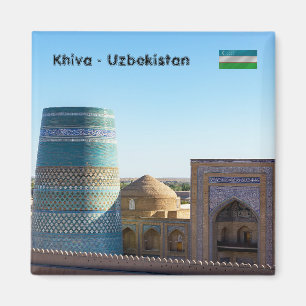 Onafgewerkt Kalta Minor Minaret - Khiva, Oezbekist Magneet