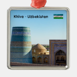 Onafgewerkt Kalta Minor Minaret - Khiva, Oezbekist Metalen Ornament